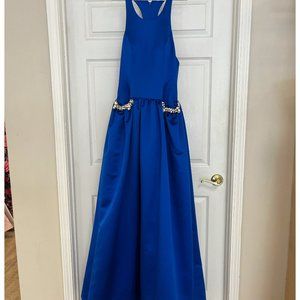 Jovani 32201 Royal SZ: 6